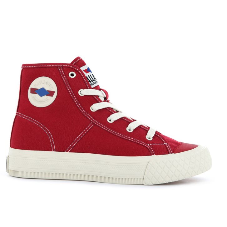 Baskets Palladium Palla Louvel High Tops Homme Rouge | FR NJM084Y